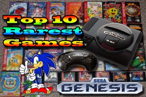 Top 10 Rarest Sega Genesis Games Most Expensive Sega Games Youtube
