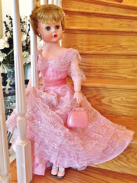 Vintage 1950s Deluxe Reading Sweet Rosemary 30 Doll Original Pink