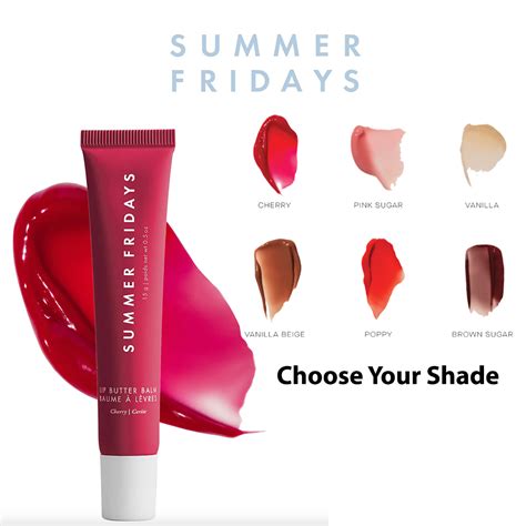 Summer Fridays Lip Butter Balm Choose From 6 Available Shades New 0