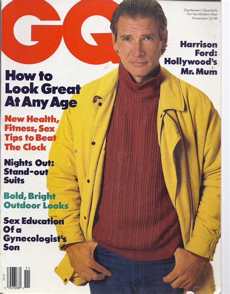 Harrison Ford Gq Magazine November 1986 Gq Magazine Covers Gq