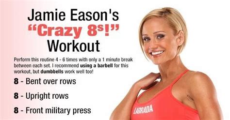 15 amazing bodyweight workout plans. Diary of a Fit Mommy: Jamie Eason's Crazy 8's Workout