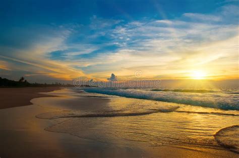 Inspire Tropical Beach Seascape Horizon Stock Photo Image Of