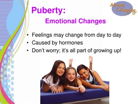 Ppt Always Changing 5 Th Grade Puberty Education Program Powerpoint