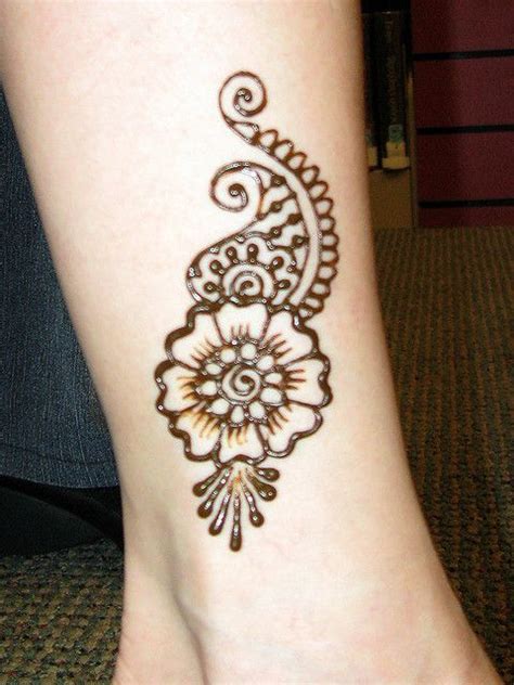 17 Top Concept Henna Tattoo Anklet Designs