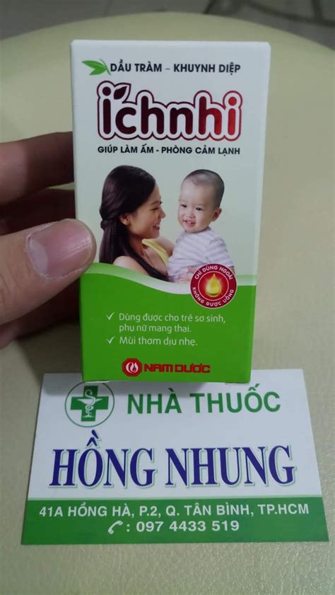 Mua Lọ DẦu TrÀm Khuynh DiỆp Ích Nhi 30ml Tốt Nhất ở Tphcm Sài Gòn