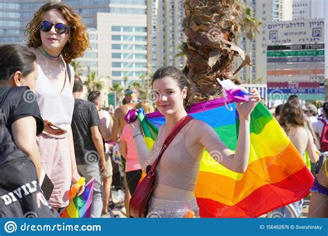 Parade Of Lesbians And Gays People Editorial Photo Image Of Colorful