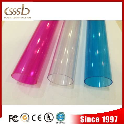 Custom Plastic Pvc Packing Tube For Tools Clear Or Colored Pvc Packing