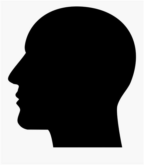 Human Head Silhouette Clip Art Head Graphic Free Transparent