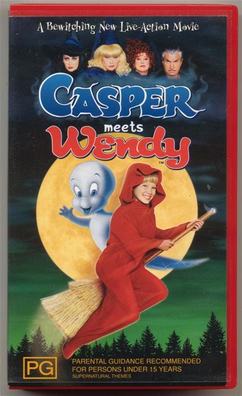Casper Meets Wendy Vhs Video Cathy Moriarty Shelly Duvall Hilary