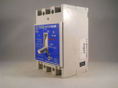 Proteus Mccb 200 Amp Triple Pole 3 Phase 200a Circuit Breaker Pat200