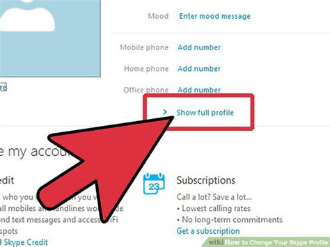 How To Change Your Skype Profile 11 Steps With Pictures