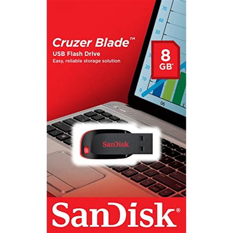 Sandisk Cruzer Blade Usb Flash Drive 8gb