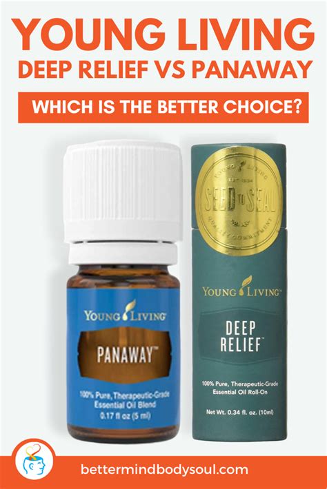 Official twitter of young living essential oils. Young Living Deep Relief vs Panaway: Which Is The Best ...