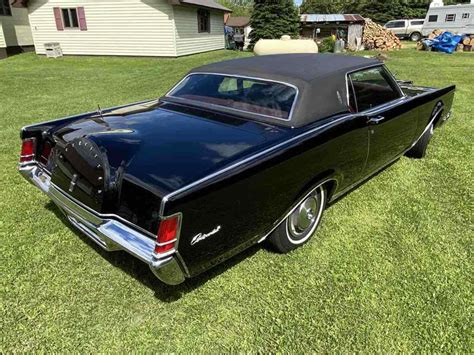1970 Lincoln Continental Mk Iii Black Rwd Automatic 54104 Miles For