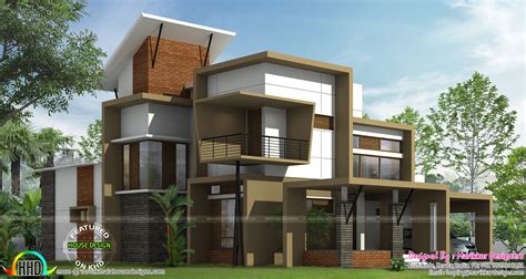 Modern Ultra Contemporary House Kerala Home Design And Floor Plans
