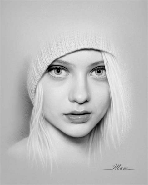 Pencil Drawing By Musa Pencil Portrait Drawing Realistic Pencil