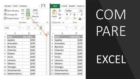 Discover & compare product alternatives. How to compare two Excel Spreadsheets for differences ...