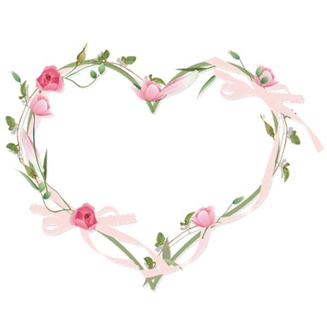 Rose heart | Фотографии цветов, Цветочные бордюры, Цветочные буквы png image