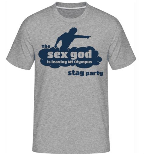 Stag Party Sex God · Camiseta Shirtinator Para Hombre Shirtinator