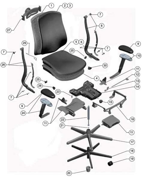 And the steps to replace each one. Can You Name These Executive Office Chair Parts?
