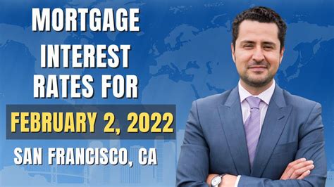 Mortgage Interest Rates Trending Upwards February 2 2022 Youtube