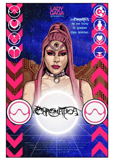 Lady Gaga Chromatica Posterspy