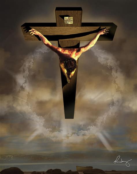 Christ Of Saint John Of The Cross V1 Digital Art By Darren Vannoy