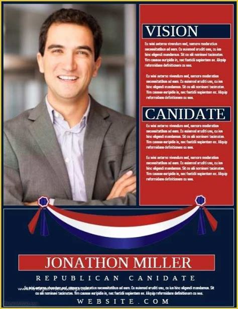 Political Flyer Template Word