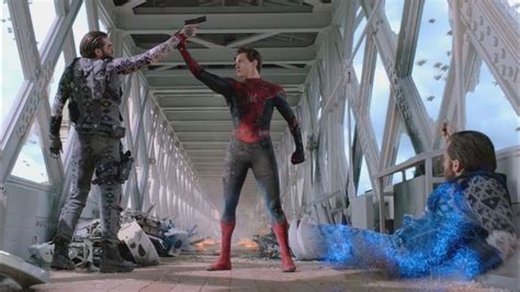 Spider Man Far From Home Mysterio Vs Spiderman Final Battle Ending Scene Youtube