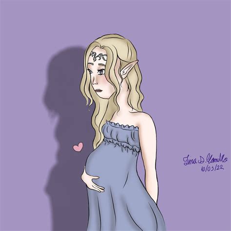 Pregnant Elf By Linacassiopeialady On Deviantart