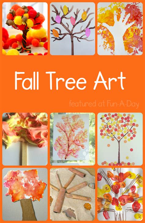 So Many Fall Tree Art Projects To Try With Your Preschoolers Fall Art