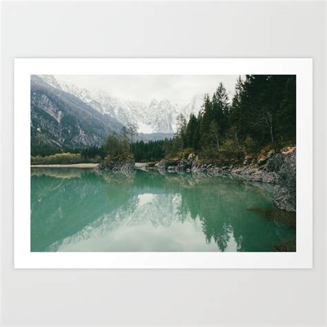 Turquoise Lake Landscape And Nature Photography Art