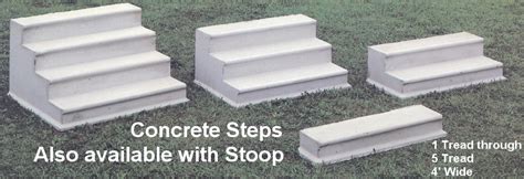 Precast concrete steps & custom concrete stairs. Precast Concrete Plant - Bird Baths, Benches, Pads, Blocks ...