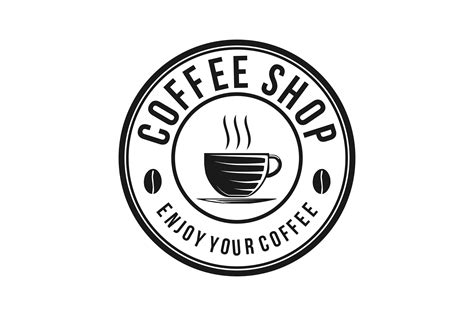 Steam Coffee Logo Gráfico Por Wangs · Creative Fabrica Cafe Logos