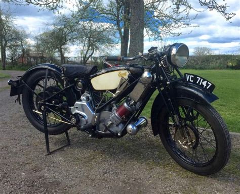 Scott Flying Squirrel 1931 600cc Water Cooled Twin Cyl 2 Stroke