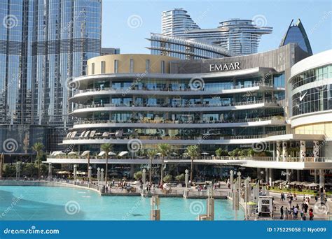 View Of Burj Khalifa And Dubai Mall From Dubai Mall Editorial Stock