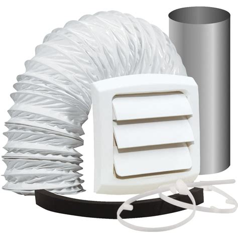 Bathroom And Utility Wall Bath Fan Vent Kit