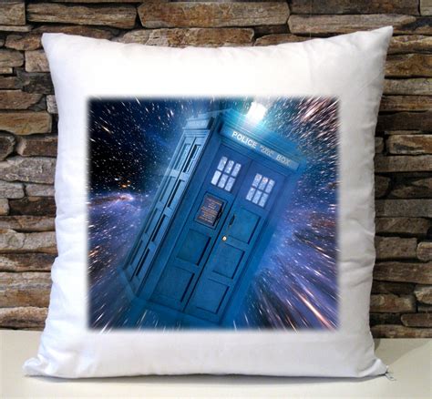 Doctor Who Printed Cushion Cover Pillow Tv Show Birthday