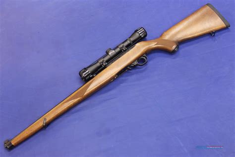 Ruger 1022 Mannlicher W Scope 22 Long Rifle For Sale