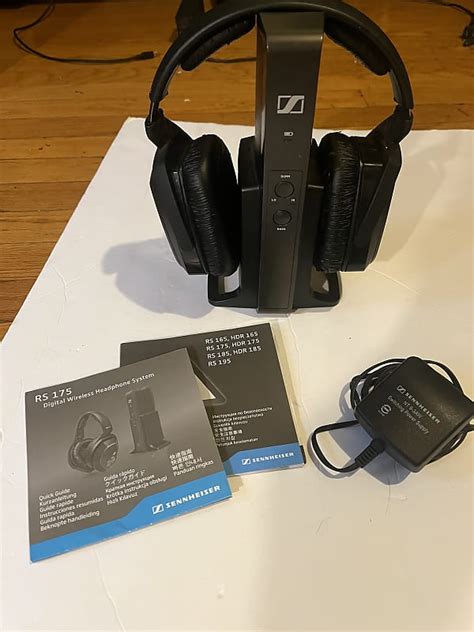 Sennheiser Rs 175 Digital Wireless Headphone System Hdr 175 Reverb