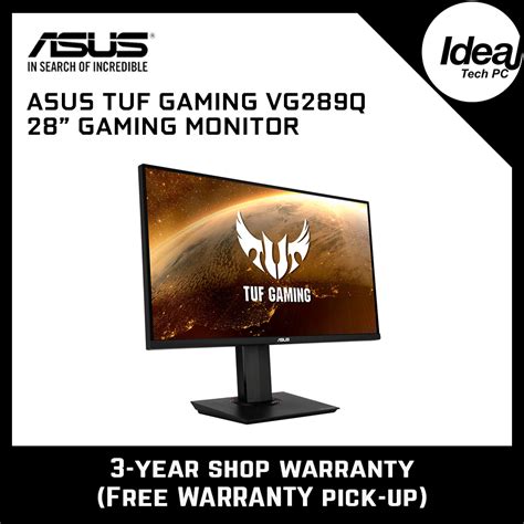 Asus Tuf Gaming Vg289q — Ideal Tech
