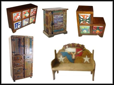 Mexican Painted Furniture With A Natural Look That Attract Anyone
