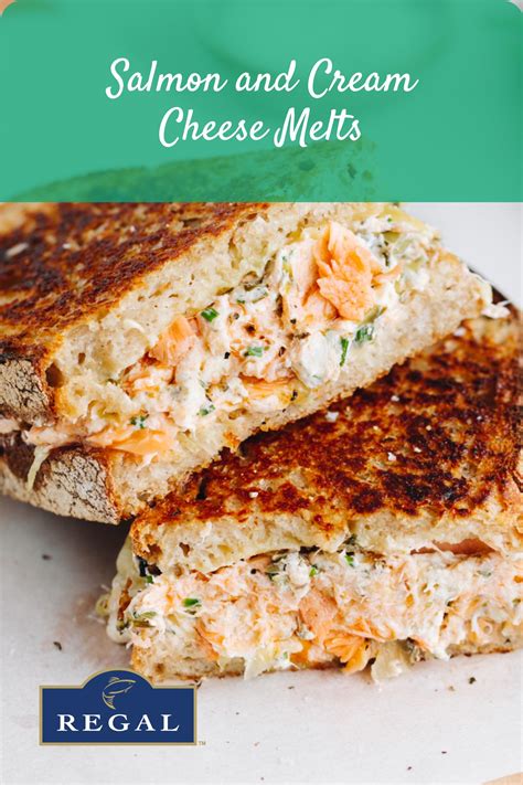 Smoked Salmon And Cream Cheese Melts