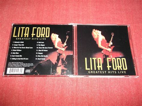 Lita Ford Greatest Hits Live Cd Imp Ed 2005 Mdisk Mercado Libre