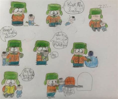 I Made These Doodles Of Kyle And Ike Several Months Ago This Fan Art