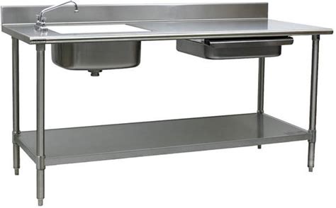 Eagle Group Pt 3096 96 X 30 Stainless Steel Work Table Prep Station