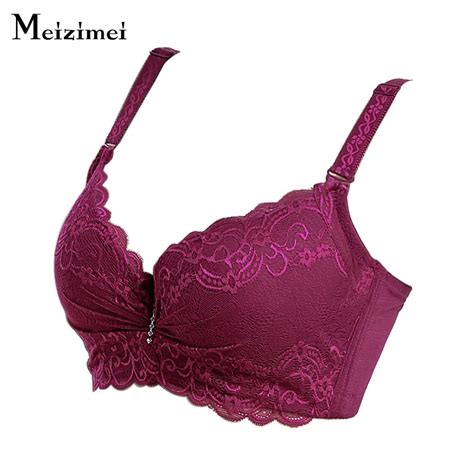buy meizimei push up bra lace breathable top bras for women underwear plus size