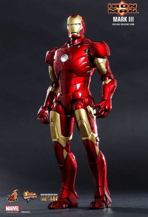 Hot Toys 16 Iron Man Mark Iii Mk 3 Diecast Mms256 D07 · Fairway Hobbies