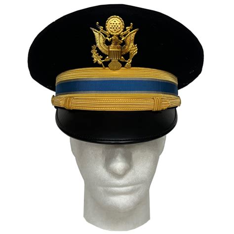 Us Army Mens Officer Asu Blue Cap General Army Navy Outdoor