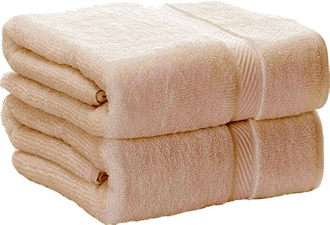 Mbs 2 X Large Super Jumbo Bath Towels Egyptian Combed Towels Extra